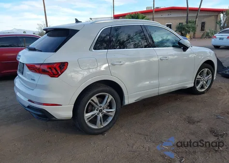 2022 Audi Q3 Premium 45 Tfsi S Line Quattro Tiptronic z USA, uszkodzony, nr VIN WA1DECF30N1007855